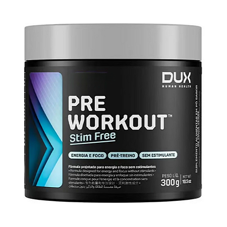 Pre Workout Original Stim Free 300G Maca Verde Dux Nutrition