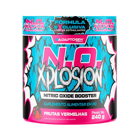 N.O Xplosion Frutas Vermelhas 240G Adaptogen