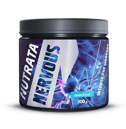 Nervous Pre Workout Sabor Bebida Energetica 300G - Nutrata