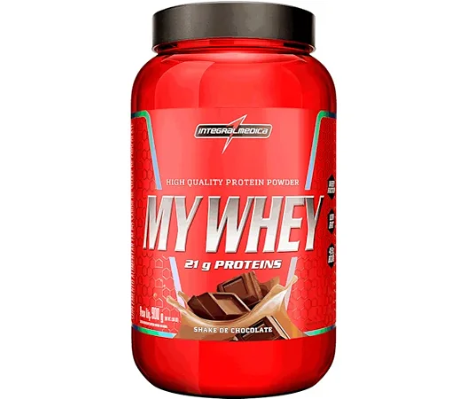 My Whey Pote Shake De Chocolate 900Gr Integalmedica