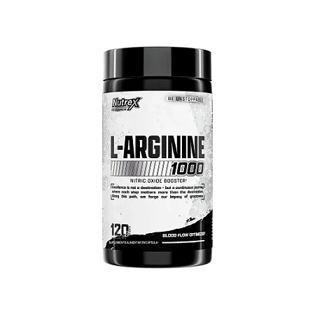 L-Arginine 1000 120 Capsulas Nutrex