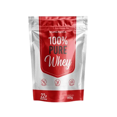 100% Pure Whey Puretech 900G Cookies´N Cream Refil Nutrex