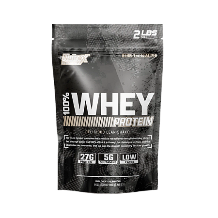100% Whey Protein Refil 900G Chocolate Nutrex