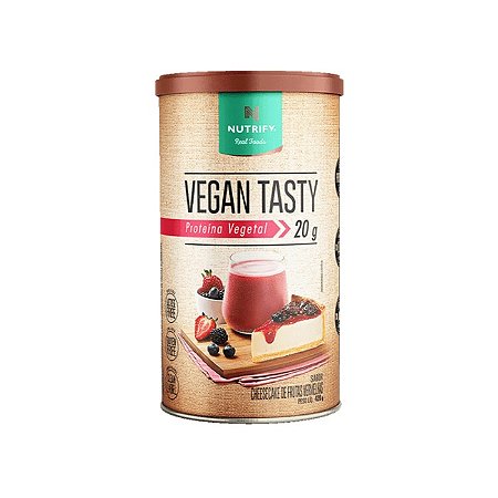 Vegan Tasty Cheesecake De Frutas Vermelhas 420G  Nutrify