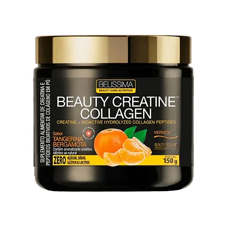 Creatina C/ Colageno Tangerina 150G Belissima