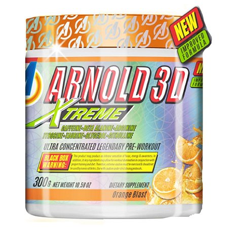 Arnold 3D 300G Orange Arnold Nutrition