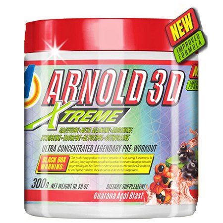 Arnold 3D 300G Guarana Acai Arnold Nutrition