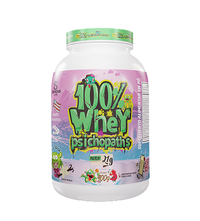 100% Whey Psichopaths Pote 900G Vanilla Demons Lab