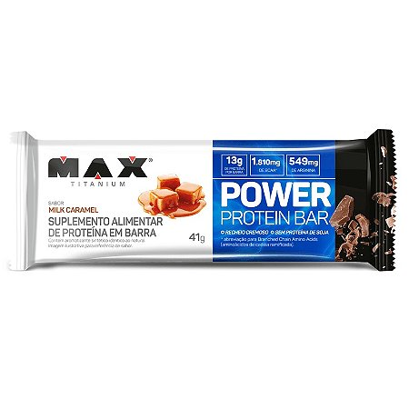 Power Protein Bar Milk Caramel 41G Max Titanium