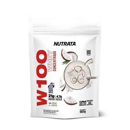 W100 Creme De Coco Refil 900G Nutrata