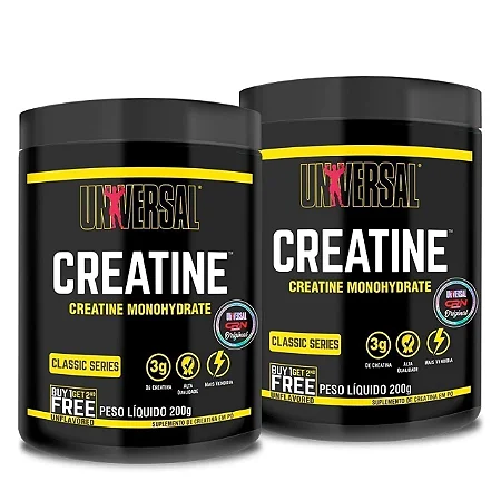 Creatine Monohydrate Combo 200G + 200G Universal