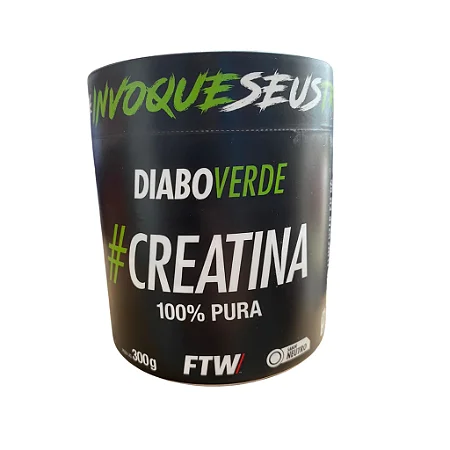 Diabo Verde #Creatina 300G Ftw