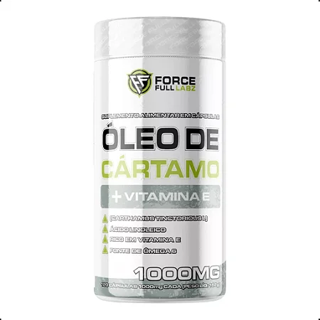 Óleo De Cártamo + Vitamina E 120 Caps Force Full Labz