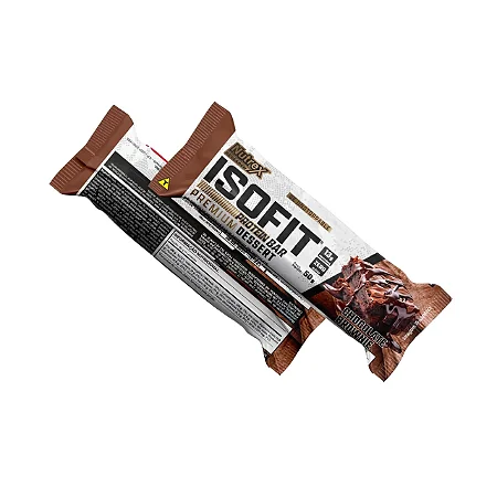 Barra Isofit Protein Chocolate Brownie 50G C/ 12Uni Nutrex
