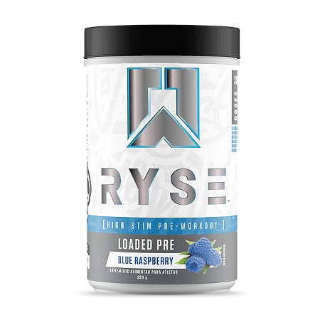 Loaded Pré-High Stim 393G Blue Raspberry- Ryse
