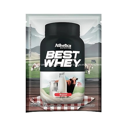 Best Whey Original Sache 35G Atlhetica Nutrition