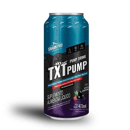 Txt Drink  Açai Com Guarana 473Ml  Shark Pro