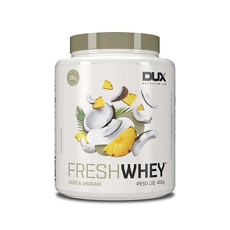 Fresh Whey 450G - Abacaxi E Coco Dux Nutrition