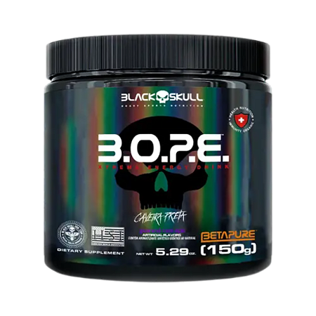 B.O.P.E Guarana C/ Acai 150G Black Skull