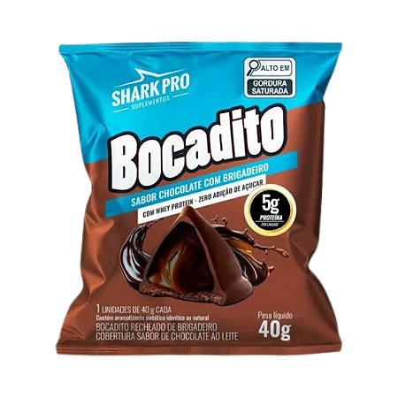 Bocadito 40G Brigadeiro Shark Pro