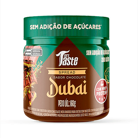 Spread Chocolate Dubai 160g – Mrs Taste