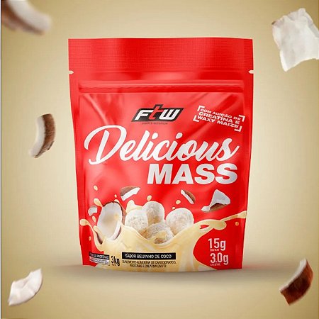 Delicious Mass 3kg Beijinho de Coco (FTW)