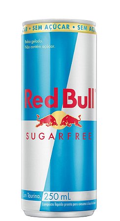 Red Bull Energy Drink Sugarfree Lata 250ml