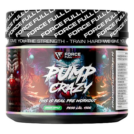 Pump Crazy Green Apple 300g – Force Full Labz