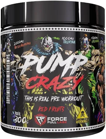 Pump Crazy Red Fruits 300g – Force Full Labz