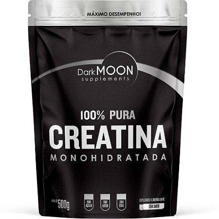 Creatina Monohidratada Refil 500g – Dark Moon Supplements