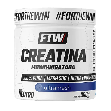 Creatina Ultramesh 300g com 12 Unidades – FTW
