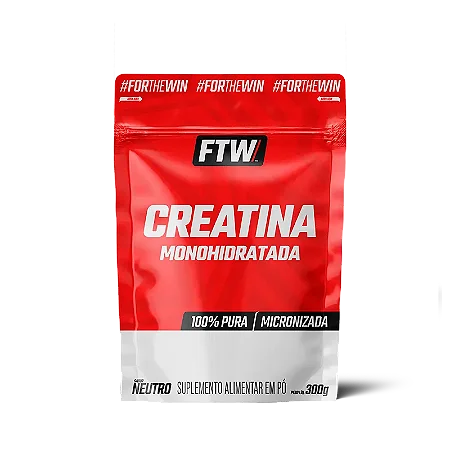 Creatina Refil 300g com 12 Unidades – FTW