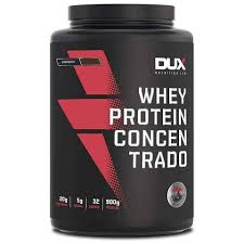 Whey Protein Concentrado 900g Chocolate – Combo com 6 Unidades – Dux Nutrition