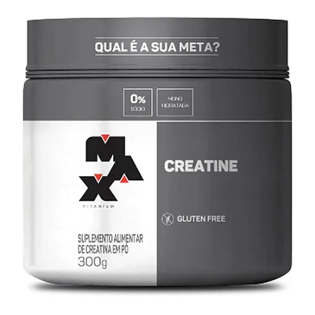 Creatine Pote 300g – Combo com 24 Unidades – Max Titanium