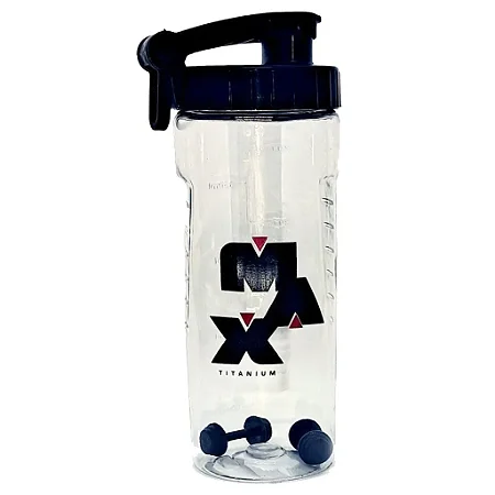 Coqueteleira Cristal All Day 400ml – Max Titanium