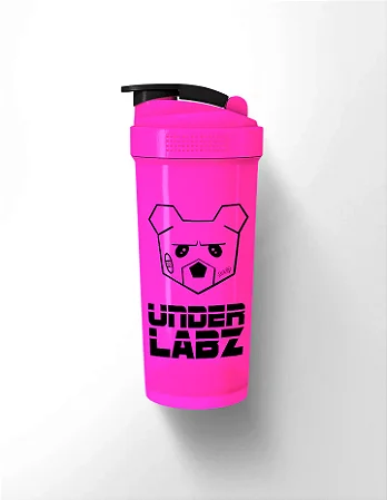 Coqueteleira Rosa 600ml – Under Labz