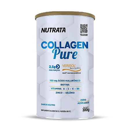 Colágeno Pure Pote 300g – Nutrata