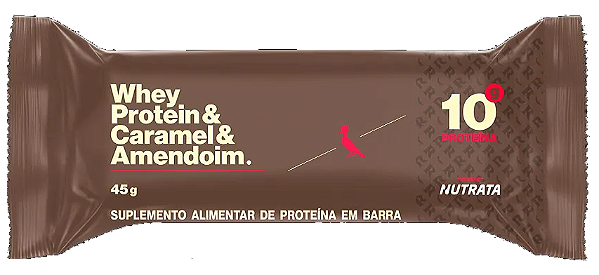 Barra Proteica Reserva Caramelo e Amendoim 45g – Nutrata