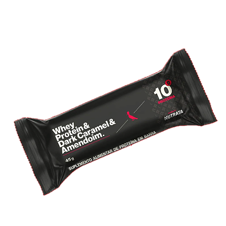 Barra Proteica Reserva Dark Caramelo e Amendoim 45g – Nutrata