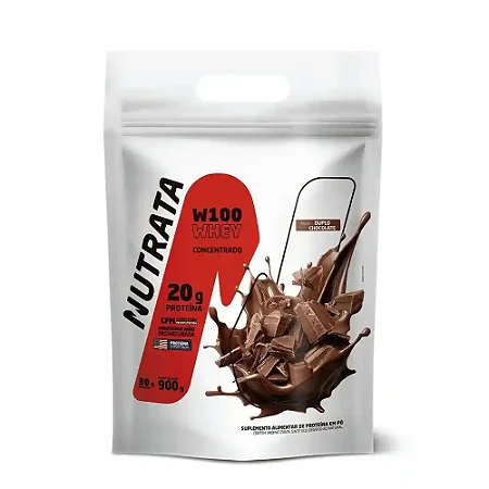 W100 Refil Chocolate 900g Combo com 6 Unidades – Nutrata