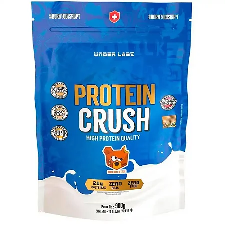 Protein Crush Refil Dulce de Leche 900g Combo com 6 Unidades – Under Labz
