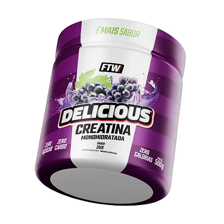 Delicious Creatina 500g Uva FTW