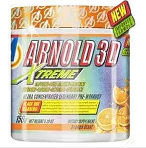 Arnold 3D 150g Orange Combo com 6 Unidades – Arnold Nutrition