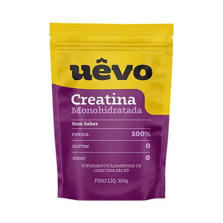 Creatina em Pó 300g Refil – Uevo