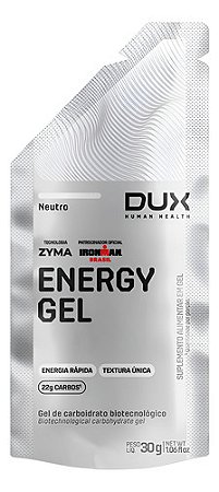 Energy Gel Neutro com Cafeína 30g – DUX Nutrition