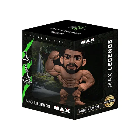Boneco 3D Mini Caricatura Ramon Dino 2025 – Max Titanium