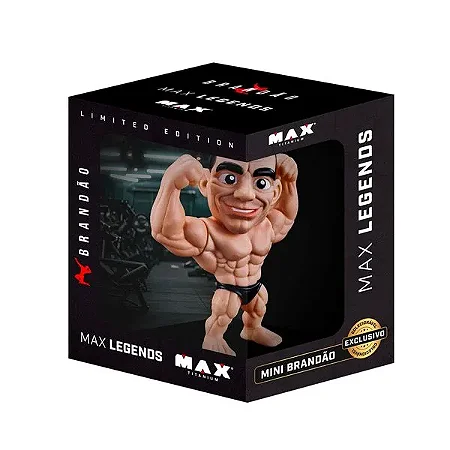 Boneco 3D Mini Caricatura Rafael Brandão 2025 – Max Titanium