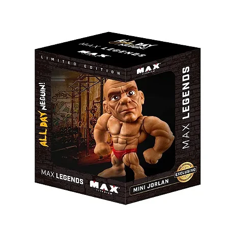 Boneco 3D Mini Caricatura Jorlan 2025 – Max Titanium