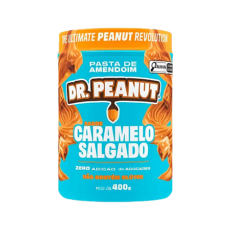 PASTA DE AMENDOIM CARAMELO SALGADO 400G DR PEANUT