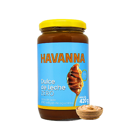 DOCE DE LEITE ZERO POTE 420G HAVANNA